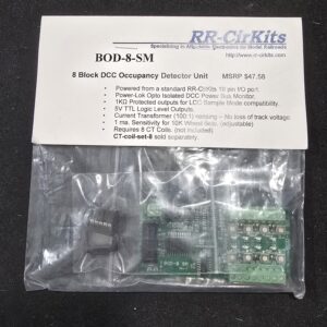 Electronic circuit board in clear plastic packaging.