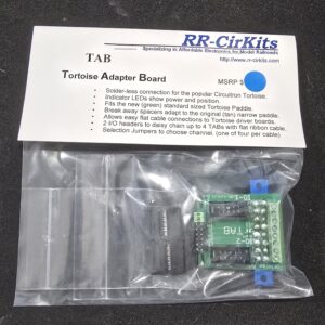 Tortoise Adapter Board in plastic packaging.