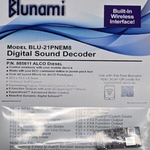 Soundtraxx Blunami 21PNEM8 - ALCO