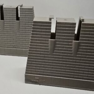 Unknown Bridge Pier Set C - HO Scale