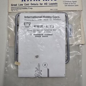 IHC Crossbuck Signals Kit - HO Scale