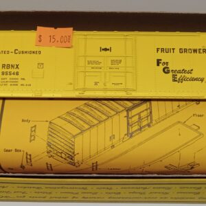 Details West 50' Insulated Boxcar Kit - RBNX 95546
