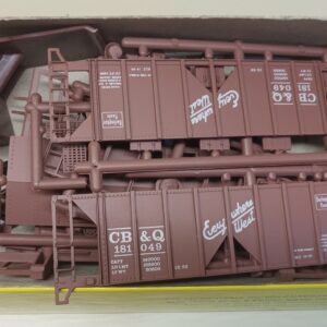 E&B Valley ACF 70 Ton Covered Hopper Kit - CB&Q 181049