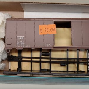 Athearn Blue Box 40' Steel Boxcar Kit - I-GN 17766